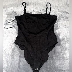black bodysuit